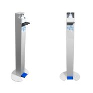 Nano - Borne avec pédale mécanique Elecom - 89,2 cm - Contient jusqu'à 3 bouteilles_1