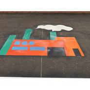 Parcours de sécurité routière  pour cours de récréation et espaces publics_2