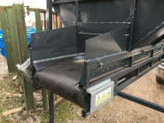 Trémie de stockage NC 4.2m3 - 2.40m x 1.70m EM avec tapis caoutchouc et variateur de vitesse mécanique - En occasion_1