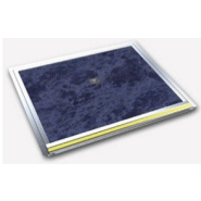 Rampe PMR encastrable extra-plate à déplier électriquement - longueur ajustable de 80 à 130 cm_1