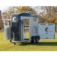 Remorque pour transport d'animaux - 2 places - cheval liberté touring jumping luxe_1