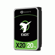 Seagate Enterprise Exos X20 disque dur 20 To 7200 tr/min 3.5
