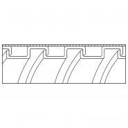 WP-S1SB - Flexible métallique Kaiflex en acier inoxydable - Serrure carrée et tressage_1