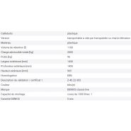 148303W - Bac de rétention Classic-Line en polyéthylène - stockage acides, bases et produits chimiques non inflammables_1