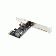 Carte Réseau PCIe Gigabit à  1 Port, Carte LAN PCI Express 10/100/1000Mbps, NIC, Realtek RTL8111H, Fo_1