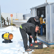 Chauffage radiant mobile au fuel à combustion directe - MINISTAR - SOVELOR - pour locaux immenses ou ouverts sur l'extérieur_1