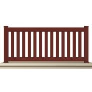 Clôture valette - maine clotures - forme haute : droite, bombée ou incurvée_1