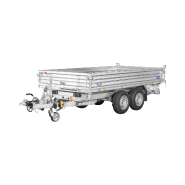 Remorque benne - 3,10 x 1,76m - 3500 kg - saris k3 310 176 3500 2hdse électrique tribenne_1