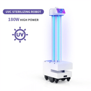 Sword No.3 - Robot de désinfection UVC autonome avec stérilisation 360° et lampe UV 180W_1