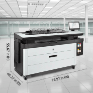 Traceur HP PageWide XL 5200 - impressions techniques fiables, encres pigmentées et écran tactile 15 pouces_1