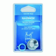 Bouchon gaz femelle GAZINOX pour gaz naturel - dimensions compactes et léger_1