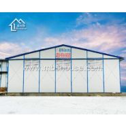 Constructions modulaires - structure en acier Moneybox - maison préfabriquée pour ferme avicole - durée de vie : 10 ~ 12 ans_1