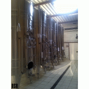 Réservoir inox vinicole avec finitions personnalisées