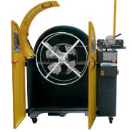 Enrouleur industriel avec carter de protection certifié CE