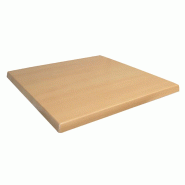 Plateau de table Werzalit 60x60 - BUCHE GEPLANKT_1