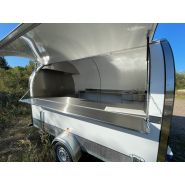 Remorque food-truck  pré équipée idéale  pour commerce ambulant mobile, sandwicherie, street food - Modèle LARGE 170/300XL_2
