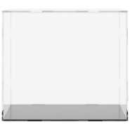 Vidaxl boîte d'affichage transparente 40x36x35 cm acrylique 154916_1
