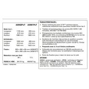 As901p4t - armoire de sécurité pour produits inflammables - delahaye - capacité 130 l_1