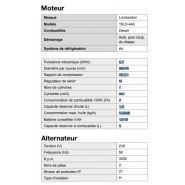 Groupe électrogène AL 500-CA - Inmesol - 810x550x600 avec tableau de contrôle automatique DSE 6120 MKIII_1