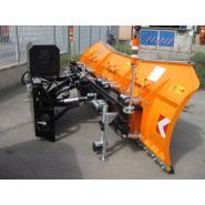 B3s14 - Lame de déneigement orientable hydraulique - Snow Service pour camions et tracteurs agricoles_1