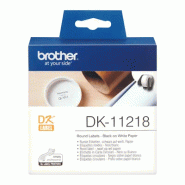 Brother DK-11218 étiquette à  imprimer Blanc_1