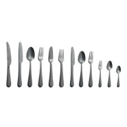Couteau de table Maranta Vintage - Inox 18/10 - Design voluptueux et finition argent vieilli_1