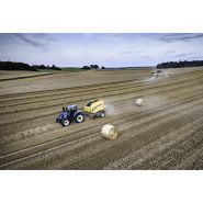 Roll-Belt 180 ActiveSweep - presse à balle ronde New Holland - diamètre 90 à 180 cm - largeur 120 cm - ramasseur 2,08 m_1