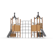 Structure multi-jeux pour aire de jeux - Unimini Rilla - Hags - 3 à 5 ans_1