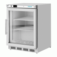 Vitrine réfrigérée négative de comptoir Série C inox 129L PC008 Polar_1