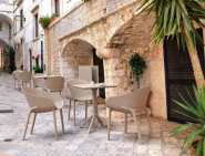 Table pliante carrée - Lot de 4 - 60 cm rabattable - SKY_1
