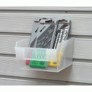 Bac en plastique - dimensions 130 x 120 x 80 mm_1