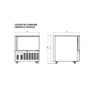 Cellule de refroidissement polyvalent,  fiable et performante pour la conservation et la surgélation de vos produits alimentaires - CERISIER_1