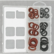 Coffret de 70 joints plats COMAP - Pour raccords cuivre - Caoutchouc - 7,3 cm x 13,4 cm_1