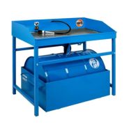 Fontaine de dégraissage manuelle M-500 - 500 kg de charge - Raccord sur fût - Dimensions 1145x670x1050 mm_1