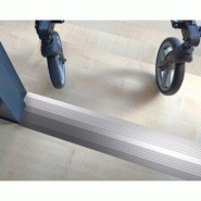 Passe-seuil en aluminium anodisé - GOHY081.061 - pour portes intérieures - 11 x 95 cm - blanc ou bronze_1