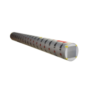 Coffrage de poteau en carton carré ou rectangle lisse - angles droits - Référence 895_conf_1