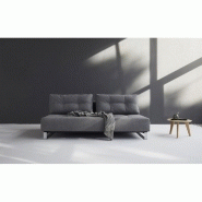Canapé design convertible INNOVATION LIVING Supremax Deluxe - lit 155x200 cm - gris Twist Charcoal_1