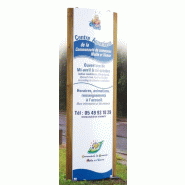Totem avec supports bois_1