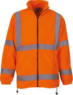 Veste polaire haute visibilité - Réf: YHVK08 - Norme EN ISO20471:2013 - Marque Yoko_1