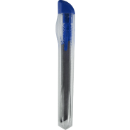 Cutter en plastique transparent - couleur bleue - 11g_1