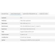 29989 - Panneau de chantier KC1 fauchage - 600x800 mm - Film rétroréfléchissant T1 ou T2_1