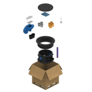 Cuve à eau rewatec avec filtre – 10000 litres  - 330301_1