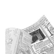 Feuille ingraissable pour burger 32g/m² Times 20x25cm - par 8000_1
