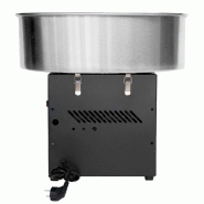 Machine à barbe à papa professionnelle cuve Ø 52 cm - noire_1