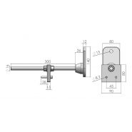 Pieds réglables pour profilé aluminium - embases en aluminium moulé et tige M16 en acier électrozingué_1