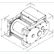 Treuil électrique TRBOXTER - REF : 62030 - Pour traction, halage et levage simples_1
