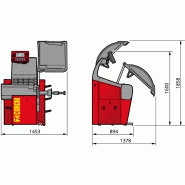Équilibreuse automatique em9550 plus laserline_1