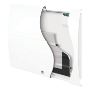 Radiateur chaleur douce Ténérife horizontal blanc 1500W - Thermor - 479315_1