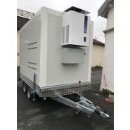 Remorque frigorifique double essieu 2x1800kg - Rapha 22 - PTAC 3500kg - Dimensions intérieures 3,94m x 2m x 1,90m_2