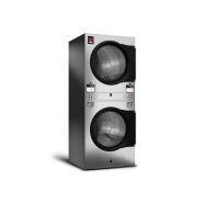 Sèche-linge industriel double écran tactile - capacité 2x15 kg et 2x21 kg - double tambour superposé IPSO_1